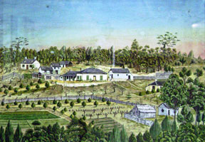 1854 Painting of the property