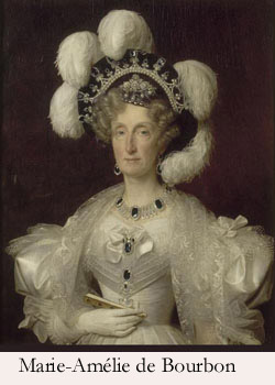 Queen Marie-Amélie de Bourbon